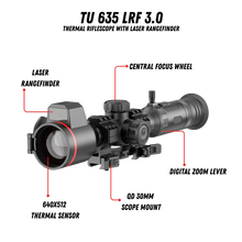 TU 635 LRF 3.0 Thermal Riflescope with LRF