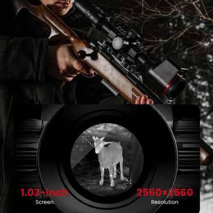 TU 650 Muo 3.0 Thermal and Night-Vision Riflescope with LRF
